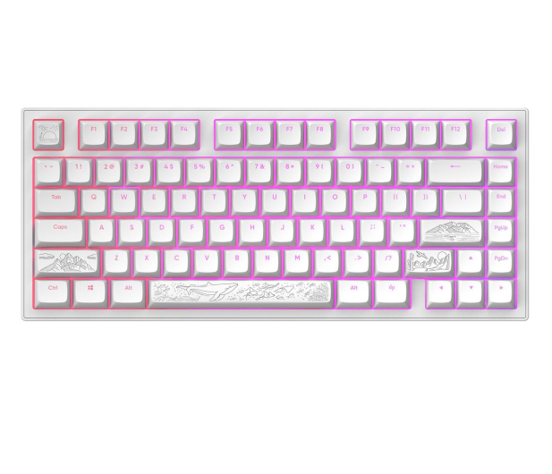 Dark Project ALU Terra Nostra White Wired + podkładka - 1456102 - zdjęcie 2